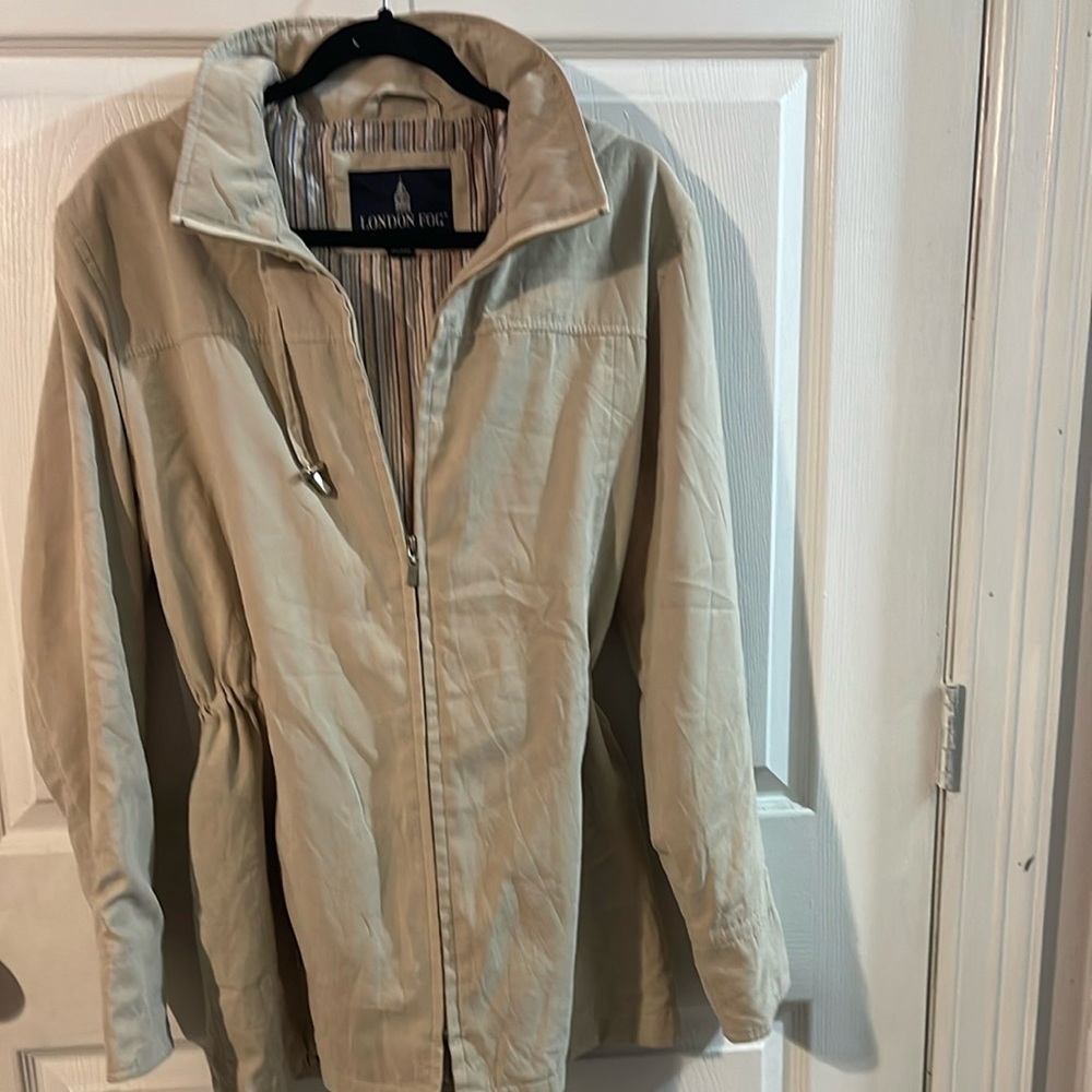 London Fog Tan Trench Coat